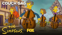 Simpsons Musical Symphony Couch Gag