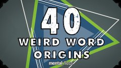 40 Weird Word Origins