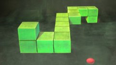 Snake Game 3D Chalk Art Stop Motion