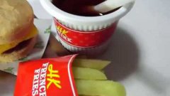 Mini Burger and French fries kit