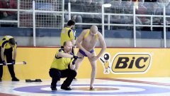 Human Curling Bic Razor Commercial