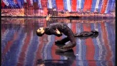 A body-popping breakdancer on Britain's Got Talent