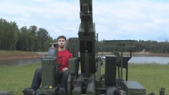 Huge 40 MM Machine Gun Cannon