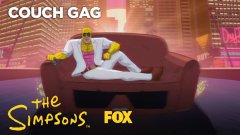 The Simpsons Kung Fury Couch Gag
