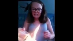 Girl Trying To Do Some Magic