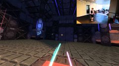 Star wars lightsaber combat in VR