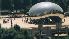 Tilt Shift Makes Chicago Adorably Minitature Looking